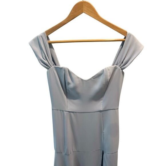 Hello Molly Dear Emilia Blushing Cinderella Maxi Dress Blue NWT Size Medium - Picture 7 of 11